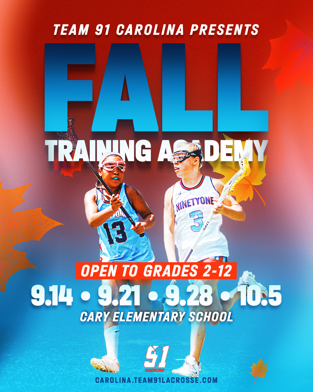 91 Carolina GIRLS x Fall Training Academy